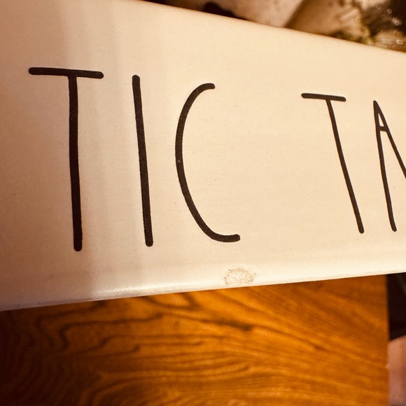 Rae Dunn Ceramic Tic Tac Toe Board 12”x12” - Picture 5 of 6